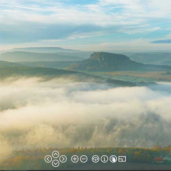 Panorama vom Lilienstein